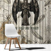 Mut Window Curtain Vulture Queen Egyptian Mother Goddess Wings Feathers
