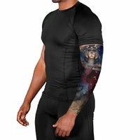 Mut Arm Sleeves The Lioness of Thebes Egyptian Goddess Cosmic Crown Adorned Warrior Queen Design