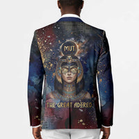 Mut Blazer The Lioness of Thebes Egyptian Goddess Cosmic Crown Adorned Warrior Queen Design