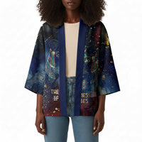 Mut Kimono The Lioness of Thebes Egyptian Goddess Cosmic Crown Adorned Warrior Queen Design