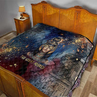 Mut Quilt The Lioness of Thebes Egyptian Goddess Cosmic Crown Adorned Warrior Queen Design