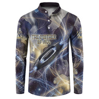 Neith Egyptian Button Sweatshirt Goddess Mother of All Cosmic Threads