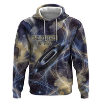 Neith Egyptian Zip Hoodie Goddess Mother of All Cosmic Threads