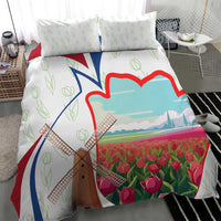 Netherlands Heritage Bedding Set with Tulips Windmill and Coat of Arms