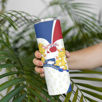 Netherlands Heritage Skinny Tumbler with Tulips Windmill and Coat of Arms