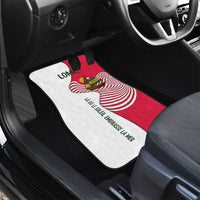 Lome Togo Car Mats with Sailboat and Sunset – Where the Sun Kisses the Sea