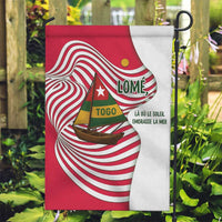 Lome Togo Garden Flag with Sailboat and Sunset – Where the Sun Kisses the Sea