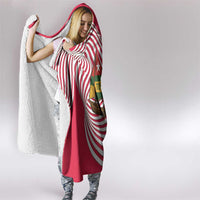 Lome Togo Hooded Blanket with Sailboat and Sunset – Where the Sun Kisses the Sea