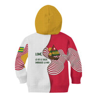Lome Togo Kid Hoodie with Sailboat and Sunset – Where the Sun Kisses the Sea
