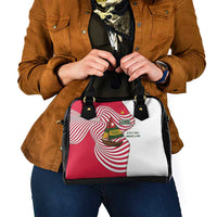Lome Togo Shoulder Handbag with Sailboat and Sunset – Where the Sun Kisses the Sea