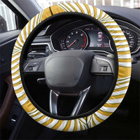 Lome Togo Steering Wheel Cover with Sailboat and Sunset – Where the Sun Kisses the Sea