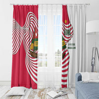 Lome Togo Window Curtain with Sailboat and Sunset – Where the Sun Kisses the Sea