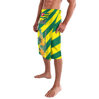 Lome Togo Sunset Lavalava with Palm Trees and Ocean Embrace Design