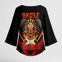 Noble Shriners Kimono Sleeve Blouse Masonic Egyptian Pharaoh Scimitar Emblem