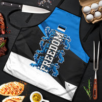 Estonia Flag 1884 Freedom Apron Geometric Lion Crest National Pride
