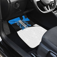 Estonia Flag 1884 Freedom Car Mats Geometric Lion Crest National Pride