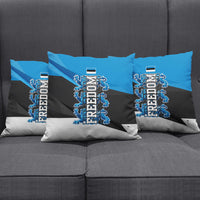 Estonia Flag 1884 Freedom Pillow Cover Geometric Lion Crest National Pride