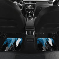 Estonia Elagu Eesti Lions Car Mats Watercolor Splash Flag Heraldic