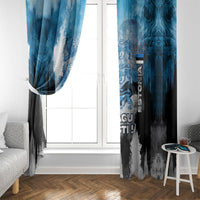 Estonia Elagu Eesti Lions Window Curtain Watercolor Splash Flag Heraldic