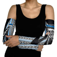 Estonia June 4 1884 Eesti Lipp Arm Sleeves Ethnic Traditional Folk Art Flag