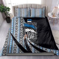 Estonia June 4 1884 Eesti Lipp Bedding Set Ethnic Traditional Folk Art Flag