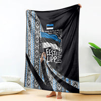 Estonia June 4 1884 Eesti Lipp Blanket Ethnic Traditional Folk Art Flag