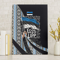 Estonia June 4 1884 Eesti Lipp Canvas Wall Art Ethnic Traditional Folk Art Flag