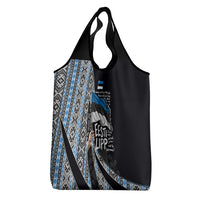 Estonia June 4 1884 Eesti Lipp Grocery Bag Ethnic Traditional Folk Art Flag