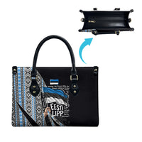 Estonia June 4 1884 Eesti Lipp Leather Bag Ethnic Traditional Folk Art Flag