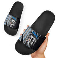 Estonia June 4 1884 Eesti Lipp Slide Sandals Ethnic Traditional Folk Art Flag