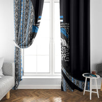 Estonia June 4 1884 Eesti Lipp Window Curtain Ethnic Traditional Folk Art Flag