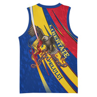 Romania Flag Day Basketball Jersey Libertate Ziua Drapelului - Eagle Patriotic Tricolor Floral