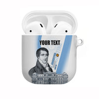Custom Argentina Manuel Belgrano AirPods Case Flag Day - Patriotic Sun of May