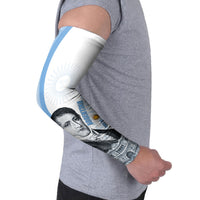 Custom Argentina Manuel Belgrano Arm Sleeves Flag Day - Patriotic Sun of May
