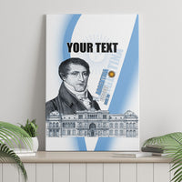 Custom Argentina Manuel Belgrano Canvas Wall Art Flag Day - Patriotic Sun of May