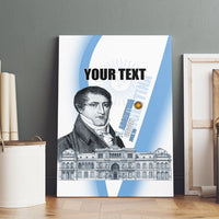 Custom Argentina Manuel Belgrano Canvas Wall Art Flag Day - Patriotic Sun of May