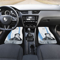 Custom Argentina Manuel Belgrano Car Mats Flag Day - Patriotic Sun of May