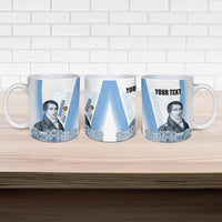 Custom Argentina Manuel Belgrano Ceramic Mug Flag Day - Patriotic Sun of May