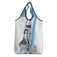 Custom Argentina Manuel Belgrano Grocery Bag Flag Day - Patriotic Sun of May