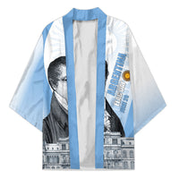 Custom Argentina Manuel Belgrano Kimono Flag Day - Patriotic Sun of May