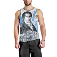 Custom Argentina Manuel Belgrano Men Tank Top Flag Day - Patriotic Sun of May
