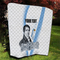 Custom Argentina Manuel Belgrano Quilt Flag Day - Patriotic Sun of May