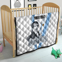 Custom Argentina Manuel Belgrano Quilt Flag Day - Patriotic Sun of May
