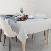 Custom Argentina Manuel Belgrano Tablecloth Flag Day - Patriotic Sun of May