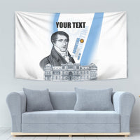 Custom Argentina Manuel Belgrano Tapestry Flag Day - Patriotic Sun of May