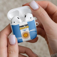 Personalized Argentina Flag Day AirPods Case Sun Of May Sol De Mayo - National Emblem Patriotism
