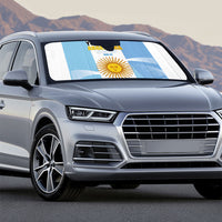 Personalized Argentina Flag Day Auto Sun Shade Sun Of May Sol De Mayo - National Emblem Patriotism