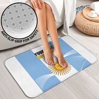 Personalized Argentina Flag Day Bathroom Set Sun Of May Sol De Mayo - National Emblem Patriotism