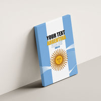Personalized Argentina Flag Day Canvas Wall Art Sun Of May Sol De Mayo - National Emblem Patriotism