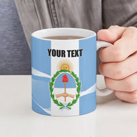 Personalized Argentina Flag Day Ceramic Mug Sun Of May Sol De Mayo - National Emblem Patriotism
